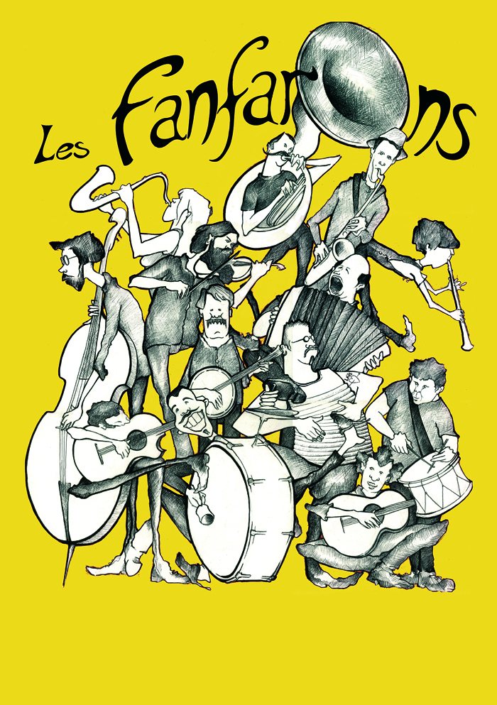 affiche fanfarons de lasalle